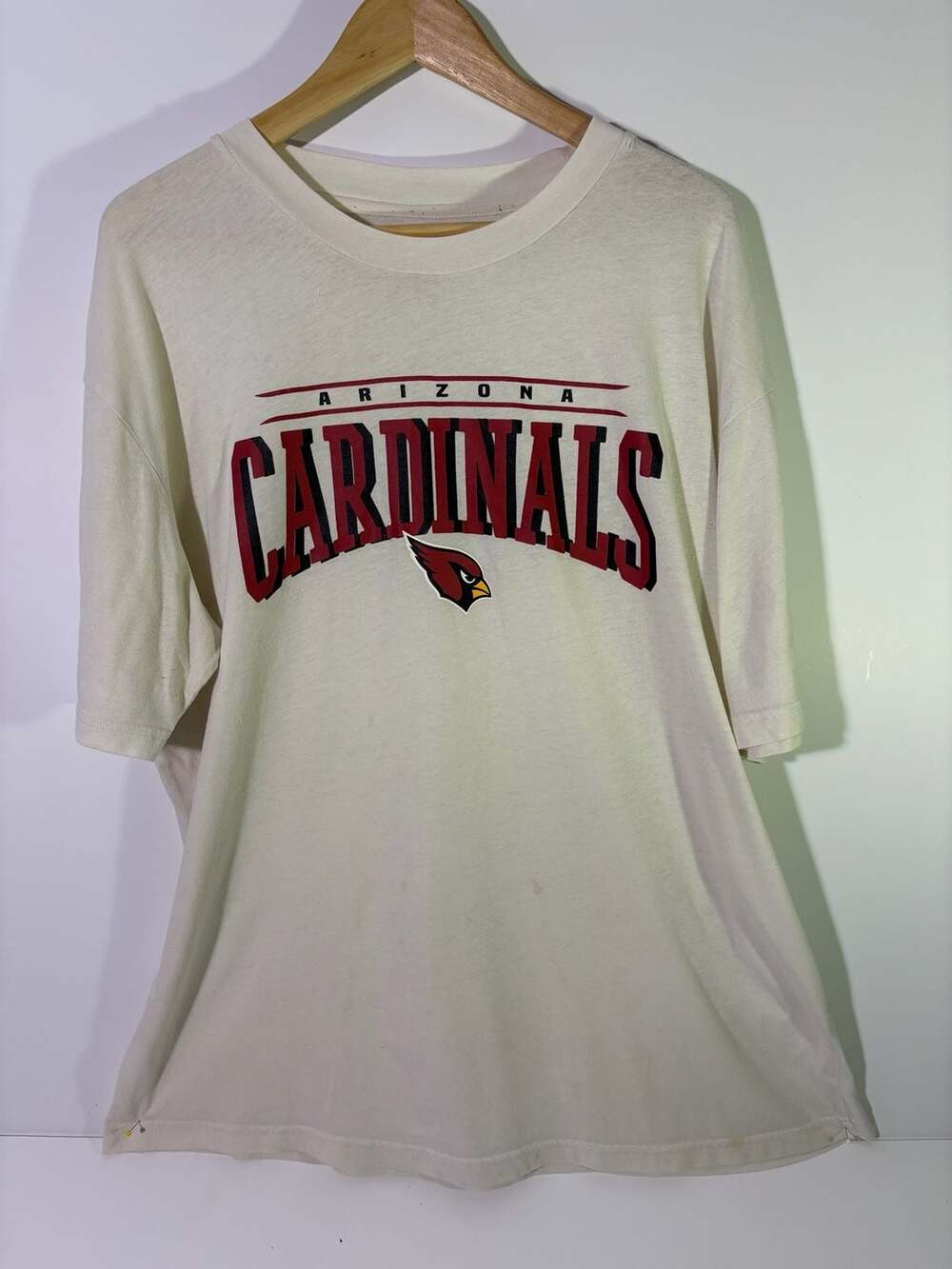 Vintage NFL Arizona Cardinals T-Shirt White xxl
